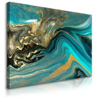 Obraz Do Sypialni Abstrakcja Nowoczesny Marmur Styl Glamour 90cm x 60cm