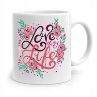 Kubek Prezent Na Walentynki Love Of My Life Z Nadrukiem Ze Zdjęciem