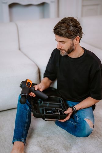 Pistolet masujący Medivon Gun Vital masażer ręczny do masażu ciała na Arena.pl