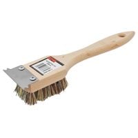 szczotka do grilla ze skrobakiem - e-260-0008