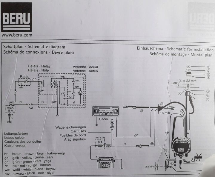 BERU A 350 - ANTENA zdjęcie 12