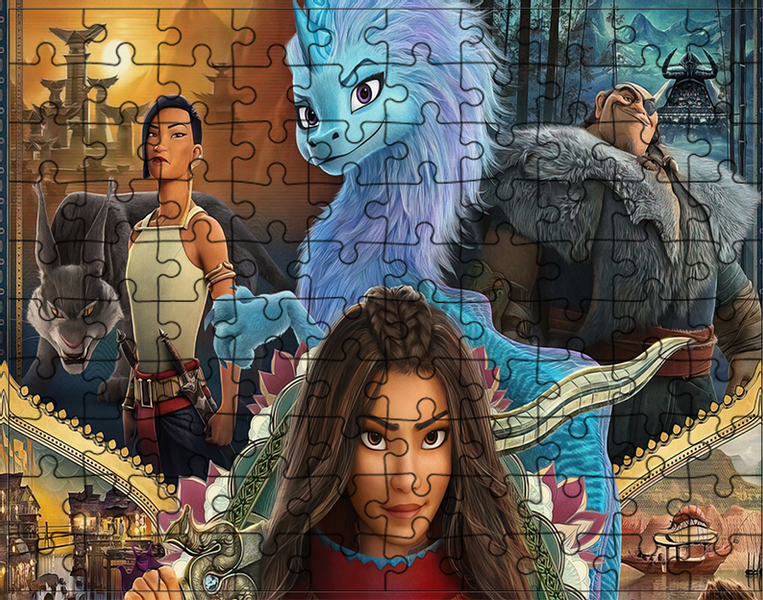 Puzzle Raya i ostatni smok zdjęcie 1