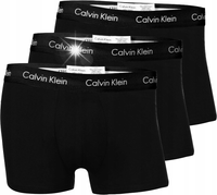 Calvin Klein Majtki Bokserki 3PAK czarny rozmiar L/ KRÓTKIE