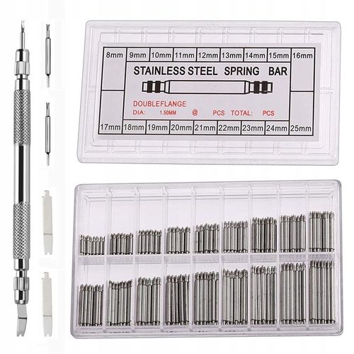 Teleskopy do paska Zestaw naprawczy paska do zegarków 8-25mm 360szt na Arena.pl