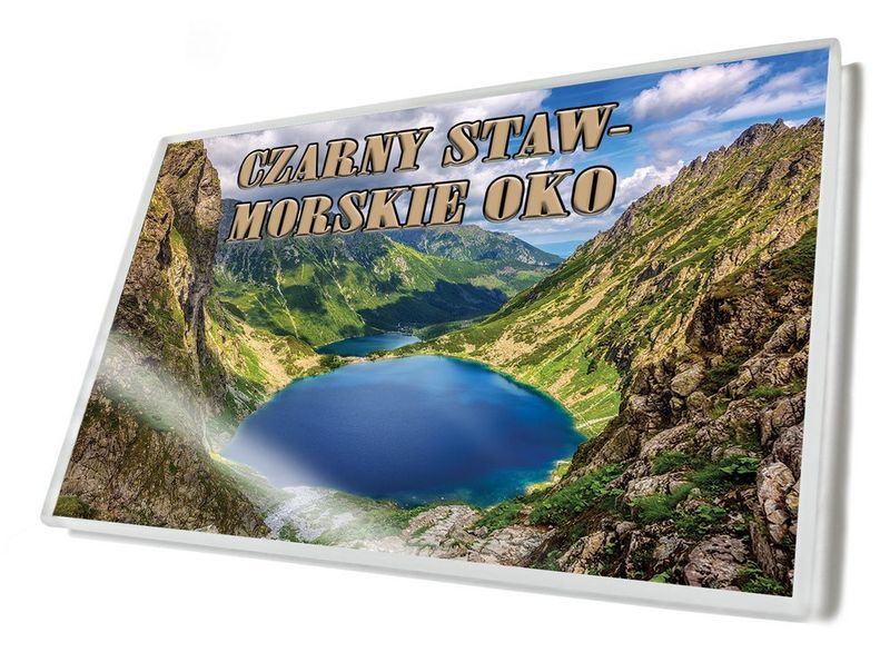 Morskie Oko - magnes szklany zdjęcie 2