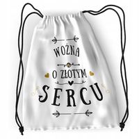 Plecak Sportowy Szkolny Woźnej Worek Torba Z Nadrukiem Ze Zdjęciem