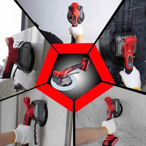 PRZYSSAWKA WIBRUJĄCA DO PŁYTEK WIBRATOR DO POZIOMOWANIA 2xAKU MOCNA na Arena.pl