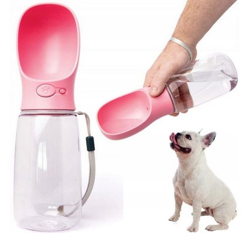 BUTELKA NA WODĘ DLA PSA BIDON POIDŁO MISKA 0,35L PRZENOŚNA SPACER TURYSTYCZ na Arena.pl