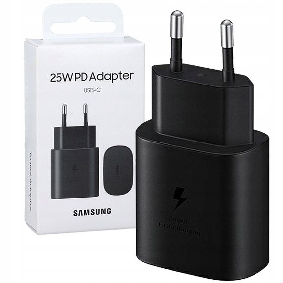 Ładowarka sieciowa Samsung 25W EPTA800NB Adapter do Galaxy S24/S23/Z Fold 5 zdjęcie 1