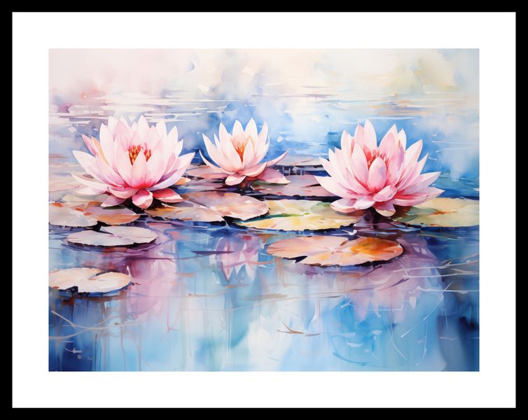 Plakat 40x30cm Spokojne Odbicia zdjęcie 3