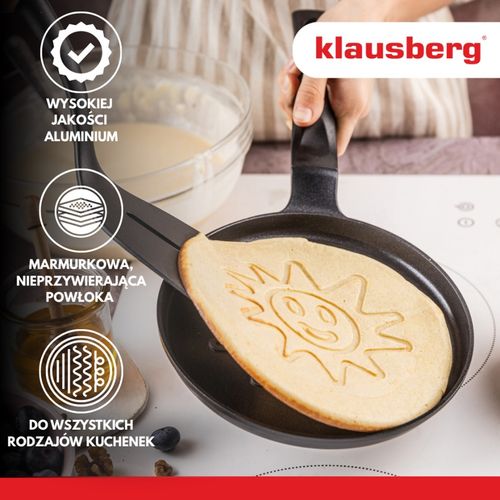 patelnia do słonecznych naleśników 18cm klausberg kb-7972 na Arena.pl