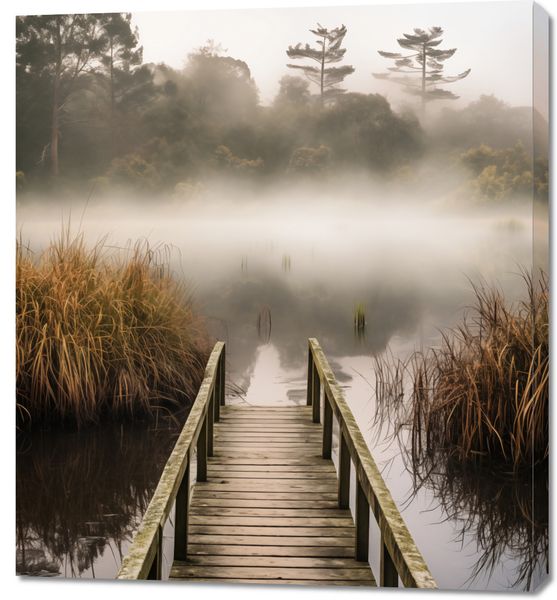 Obraz 90x100cm Most do Tajemnicy zdjęcie 1
