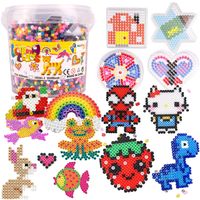 Koraliki Do Prasowania Iron Beads Szablony Prasowanka 12000 szt w Wiaderku