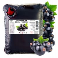 Sok z czarnej porzeczki 100% tłoczony naturalny 5L