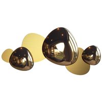 Kinkiet Jackstone MOD314WL-L13G3K kamień LED 13W 3000K złoty
