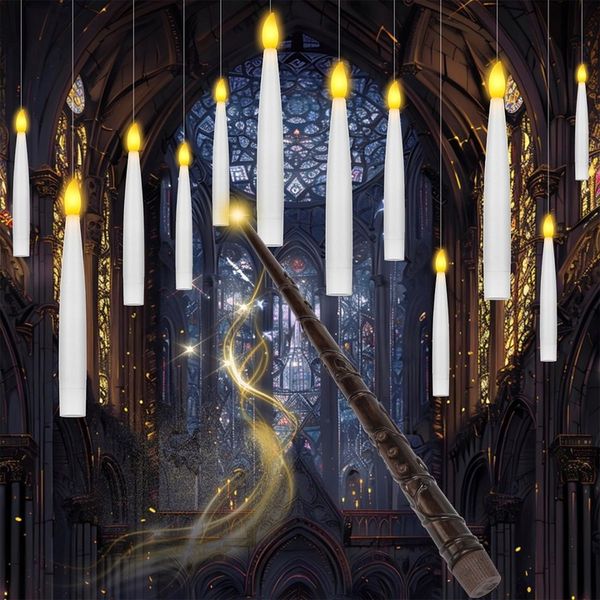 12pcs Halloween Decorations, Floating Candles Led zdjęcie 7