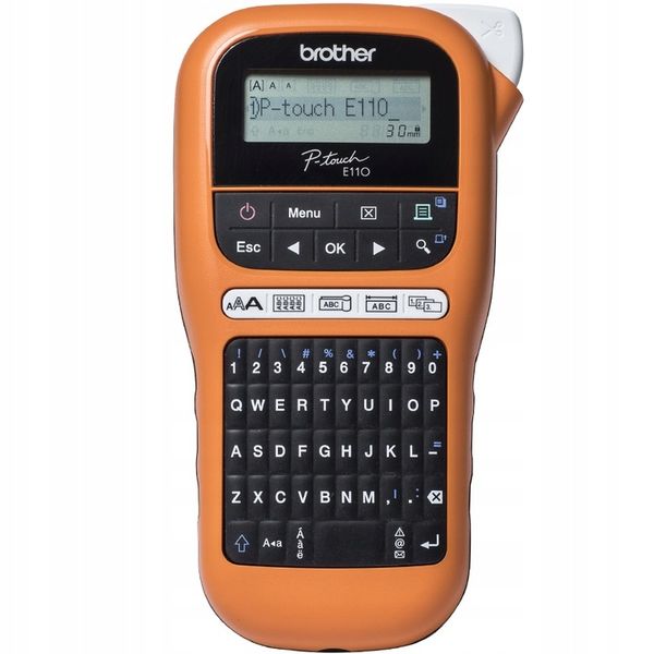 Drukarka Brother P-touch PT-E110VP + taśma zdjęcie 5