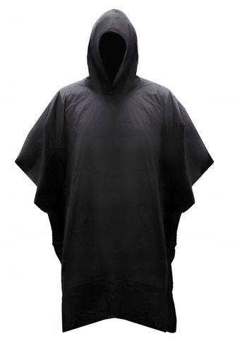 PONCHO WINYLOWE PRZECIWDESZCZOWE MFH CZARNE na Arena.pl