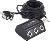 Kabel wieloparowy multicore audio mikrofonowy 6x XLR 10 m the Stagebox M6