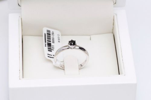 Złoty pierścionek PBD1595B - Diament na Arena.pl