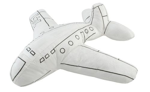 Maskotka do malowania - samolot na Arena.pl