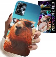 ETUI DO MOTOROLA G13 / G23 - SŁODKA KAPIBARA, CAPIBARA CASE + FOLIA