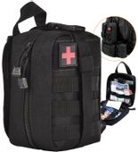 Saszetka Apteczka taktyczna ratunkowa wojskowa  R26_Czarny
