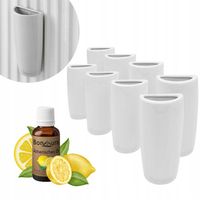 8szt NAWILŻACZ POWIETRZA NA GRZEJNIK KALORYFER CERAMICZNY OLEJEK CYTRYNOWY