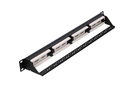 Patch panel patchpanel RACK 19'' kat5e 24p UTP V2 na Arena.pl