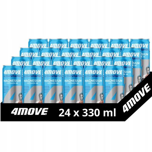 4MOVE Active Vitamin Koncentracja Napój gazowany smak grejpfruta 330 ml x24 na Arena.pl