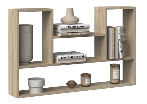 REGAŁ WISZĄCY BILBAO 4P DĄB SONOMA na Arena.pl