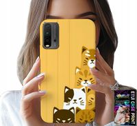 ETUI DO XIAOMI REDMI 9T - LOVE CAT, WZORY Z KOTAMI, CASE + SZKŁO