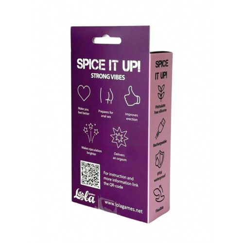 double silicone vibrating anal plug spice it up charm na Arena.pl