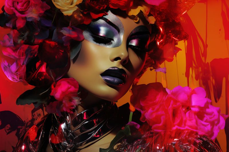 Plakat 30x20cm Kwiecista Diva zdjęcie 1