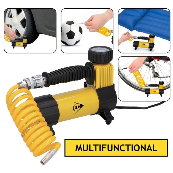 POMPKA KOMPRESOR TURYSTYCZNY DUNLOP 12V DC 100psi zdjęcie 8