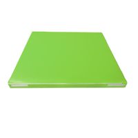 Materac gimnastyczny LEE 100x100x5 cm zielony składany rzepy pokrowiec