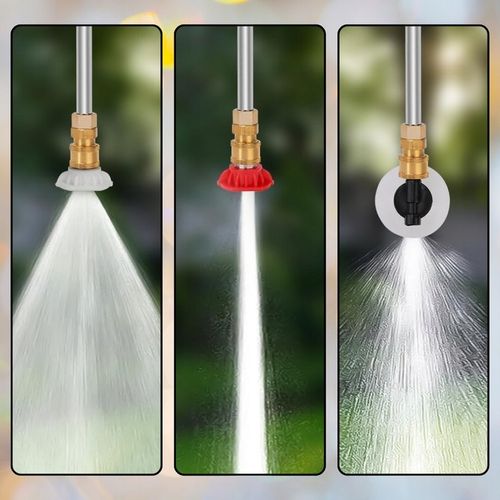 AKUMULATOROWA MYJKA CIŚNIENIOWA DO OGRODU, OKIEN I KOSTKI, ZESTAW na Arena.pl