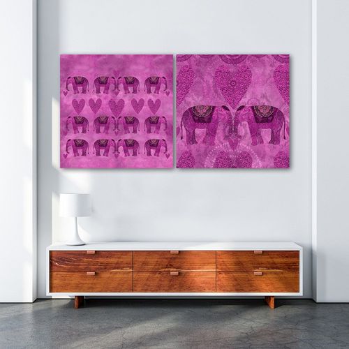 Deco Panel, Wzór, słonie 60x60 na Arena.pl