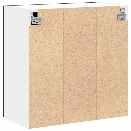 Wisząca szafka szklana z półką Czarny dąb 60 x 31 x 60 cm na Arena.pl