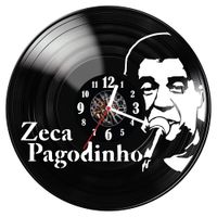 Zegar ścienny z płyty winylowej Zeca Pagodinho 836.14