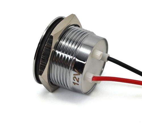 Lampka kontrolna deski rozdzielczej LED kolory 22mm Pomarańczowy na Arena.pl