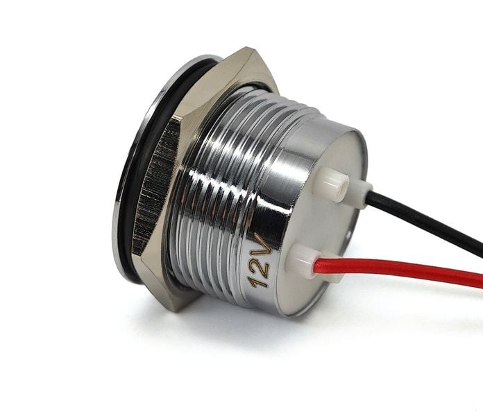 Lampka kontrolna deski rozdzielczej LED kolory 22mm Pomarańczowy zdjęcie 9