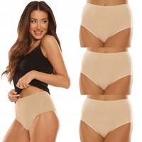 Majtki Damskie Bawełniane Figi De Lafense 3-PAK