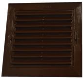 kratka skośna plastikowa 14*14cm brązowa - kra 14*14 sr