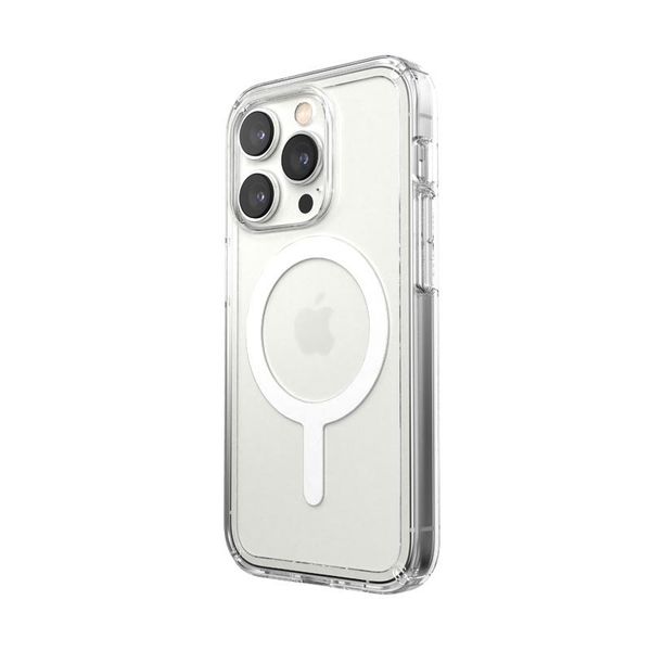 Speck Gemshell + MagSafe - Etui do iPhone 14 Pro z połowką MICROBAN (Clear) zdjęcie 1