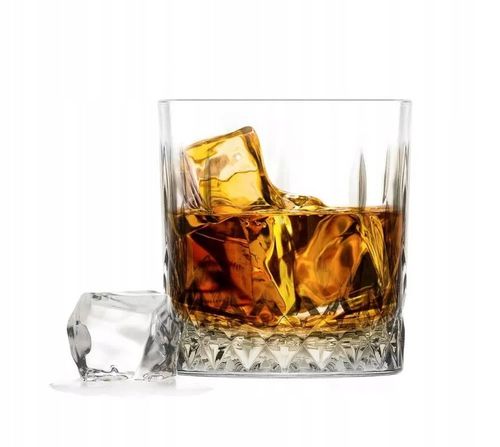 Zestaw do whisky karafka 850 ml 6 szklanek 280 ml komplet na prezent na Arena.pl