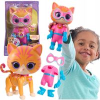 DISNEY JUNIOR SUPERKOTY SUPER KITTIES INTERAKTYWNA FIGURKA GINNY GOSIA 20CM