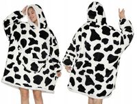 KOC BLUZA OVERSIZE CIEPŁA 2W1 GRUBA XXL FUTRZAK