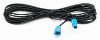 Przewód kabel przedłużacz FAKRA wtyk - FAKRA gniazdo 5m / 500cm