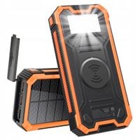 POWERBANK SOLARNY 4xUSB 20000mAh 20W INDUKCJA IP65